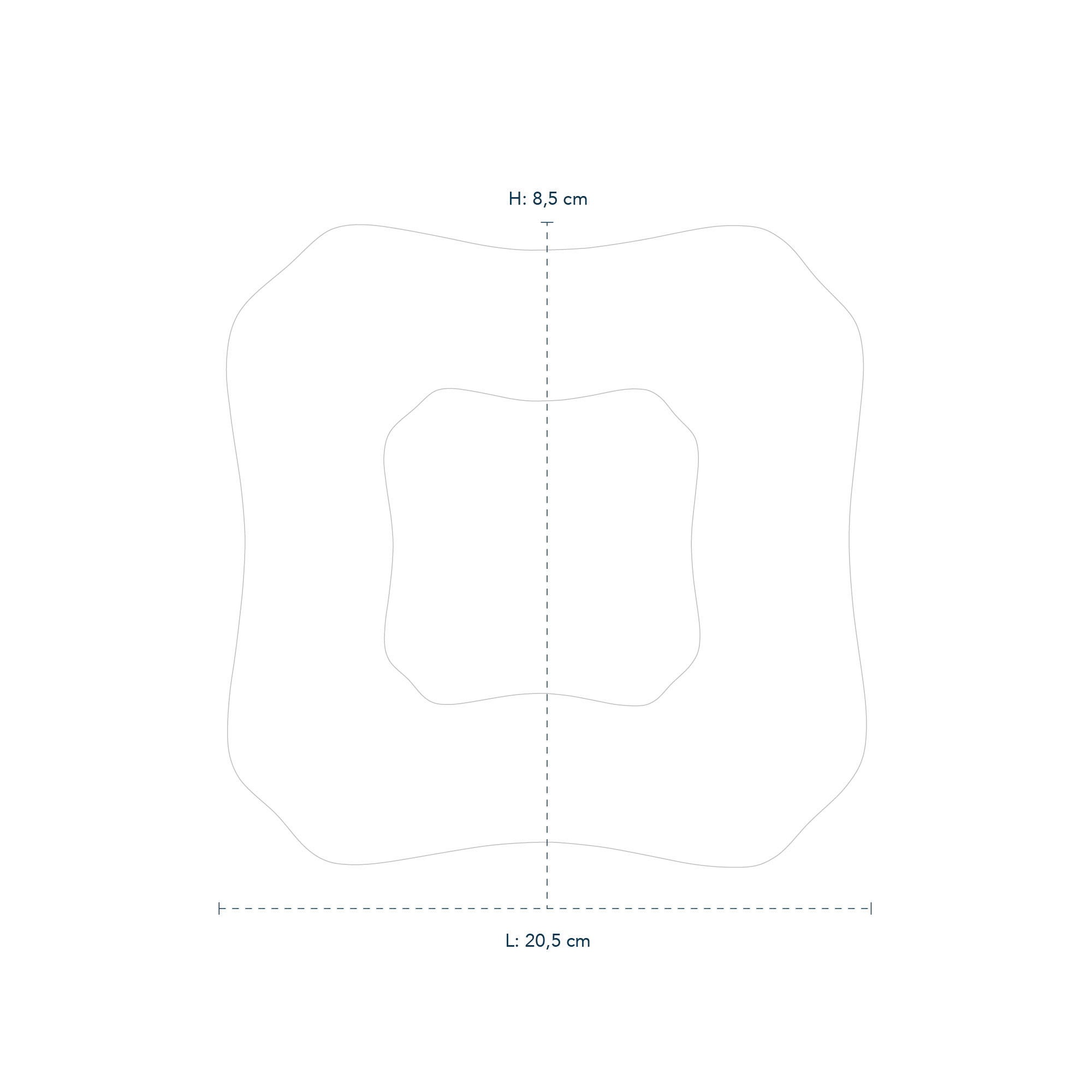 Line drawing of Princess BOWL 80 CL